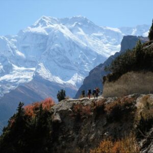 Annapurna Runde Trekking, der Weg nach Manang