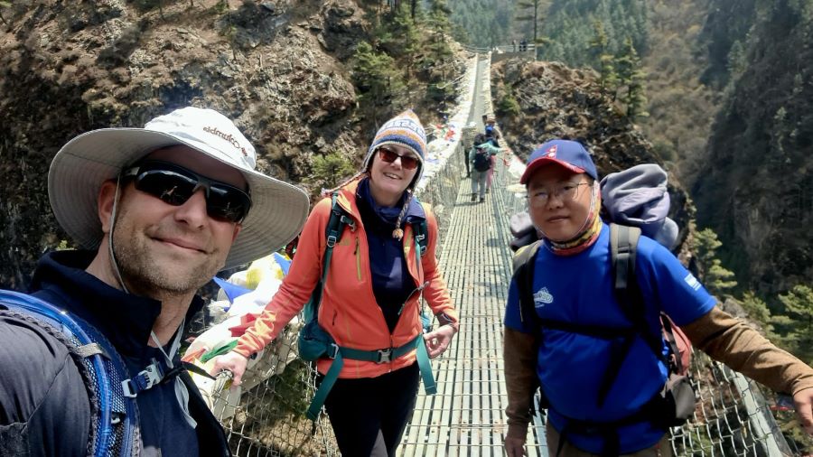 Hillary Brücke in der Everest Region